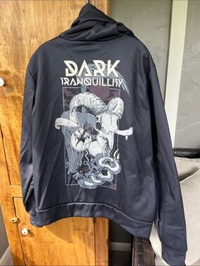 Dark Tranquillity band Graphic Black Hoodie XL